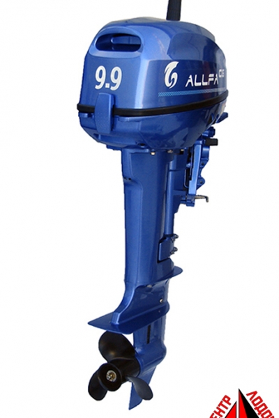 Лодочный мотор ALLFA CG T9.9 Синий(Лимитированная серия)