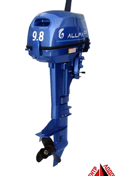 Лодочный мотор ALLFA CG T9.8 Синий (Лимитированная серия)